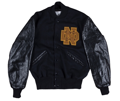1986-96 Lou Holtz Team Issued Notre Dame Letterman Jacket (Holtz LOA)